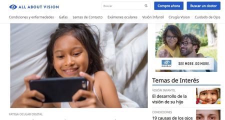 AllAboutVision.com líder en educación para el cuidado de los ojos, ya se puede ver en México