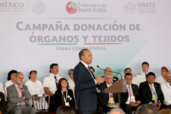 Va ISSSTE por meta de 2 mil trasplantes en 2018; sin embargo hay 13 mil pacientes en espera de un riñón y 7 mil que requieren una córnea
