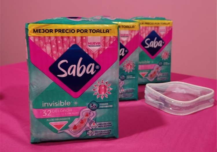 Más del 20% de las mujeres modifica su modo de vestir por su menstruación. Saba busca cambiar esto con su nuevo lanzamiento