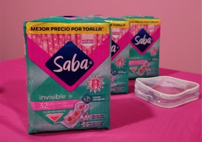 Más del 20% de las mujeres modifica su modo de vestir por su menstruación. Saba busca cambiar esto con su nuevo lanzamiento