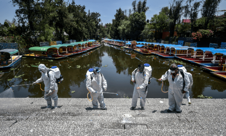 Aunque oficialmente el SARS-CoV2 habría sido detectado en México el 28 de febrero, hay 13 registros oficiales de que llegó desde el 8 de enero