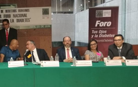 Presentaran punto de acuerdo para fortalecer acciones en favor de la atención de las complicaciones visuales por diabetes