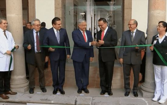 AMLO presenta Plan Nacional del Instituto Mexicano del Seguro Social (IMSS) en Morelia, Michoacán