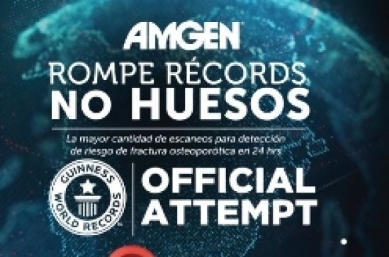 INVITACIÓN :: Amgen México y Guinness World Records se unen contra la osteoporosis