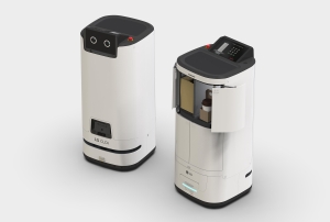 LG lanza un robot de servicio tipo puerta con IA para el sector de la salud y el turístico