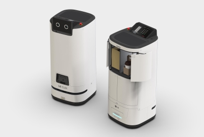 LG lanza un robot de servicio tipo puerta con IA para el sector de la salud y el turístico