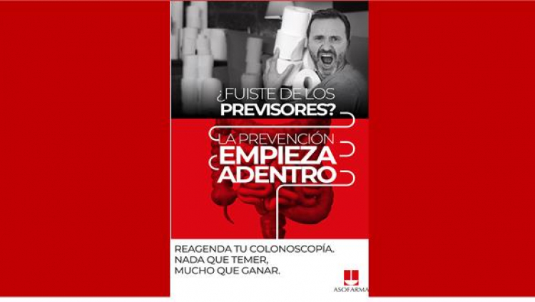 Asofarma lanza campaña para prevenir y detectar el cáncer colorrectal