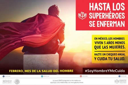 Impulsar campaña "febrero de la salud del hombre"; mueren 19 al día por cáncer de próstata