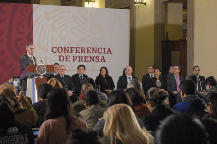 Fueron presentados en Palacio Nacional los 12 responsables del control del Covid 19