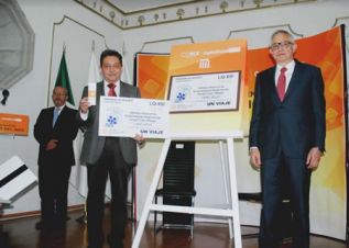 Presentaron boleto conmemorativo del metro por el 80 Aniversario del INER
